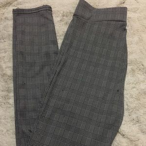 Plaid pants